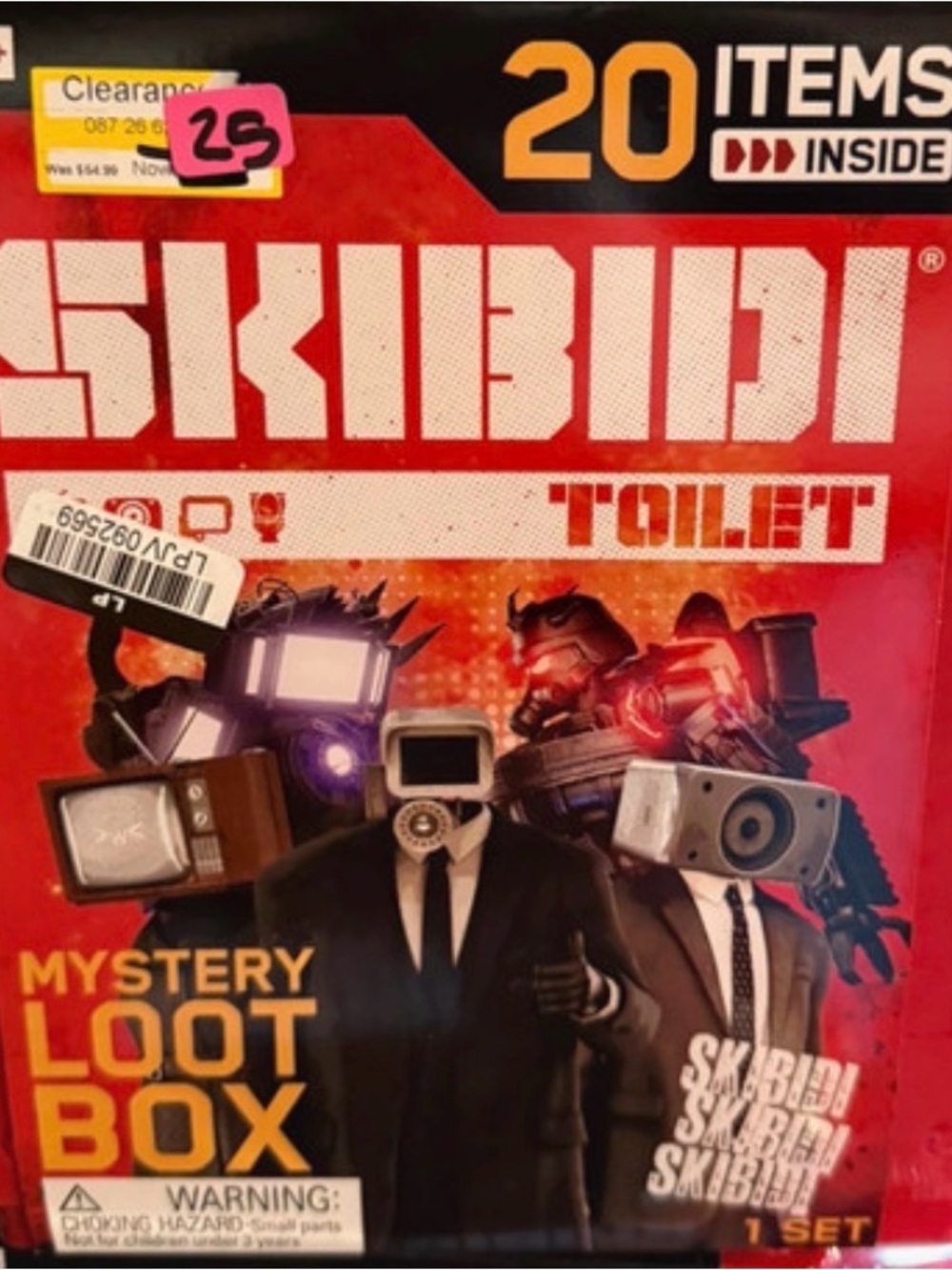 Target Red Mystery Loot Box Kids Toy